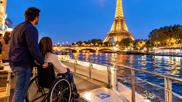Accessible en fauteuil roulant