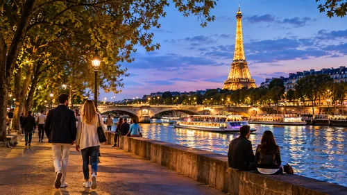 Passage sur les quais