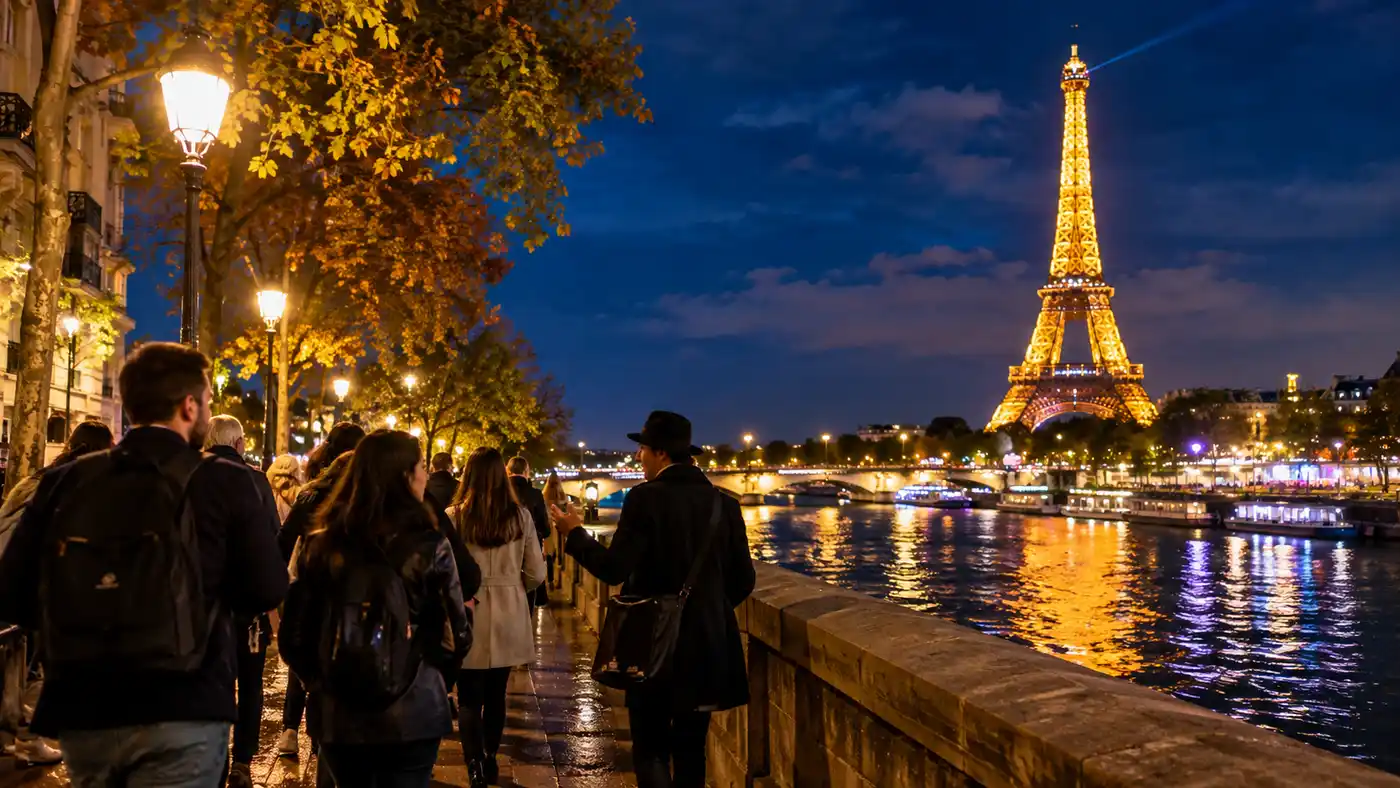 Visites nocturnes de Paris : Promenades du soir et balades fantômes